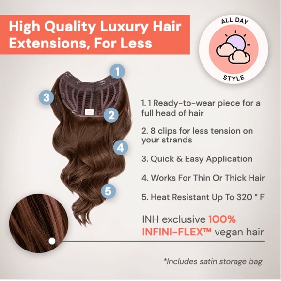 Insert Name Here U-Clip Mixed Brown - Picture 4 of 5